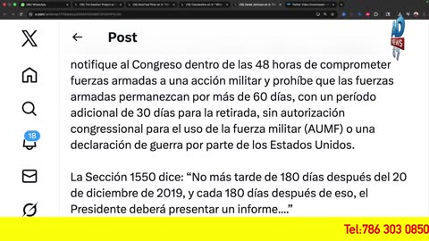 Las agencias de USA bajo investigacion.