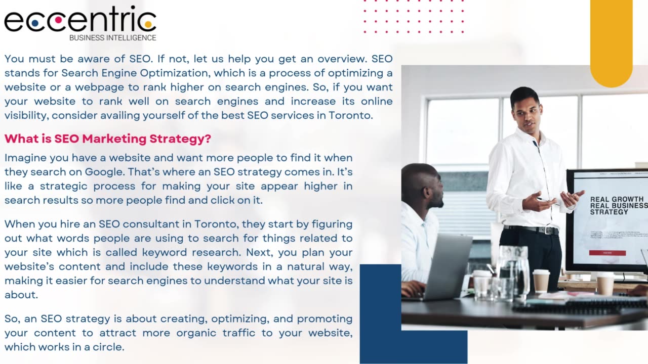 SEO in Toronto - Eccentric Business Intelligence