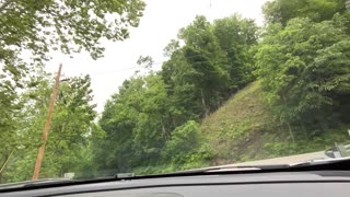 NW NC at The Treehouse 🌳 Dashcam Jacks Creek Rt 19E Burnsville NC to 197N in Green Mountain.