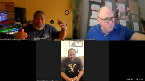 R&B Monthly Seminar: R&B Music Fellowship (Episode #2 -- January 11th, 2026). HOST: MR. Lowell Joseph Gallin (U.S.A./ISRAEL). GUESTS: Crowd Motivator D.J. Easy (Raleigh, North Carolina, U.S.A.), Uptown Kut King D.J. Double El (Virginia, U.S.A.)