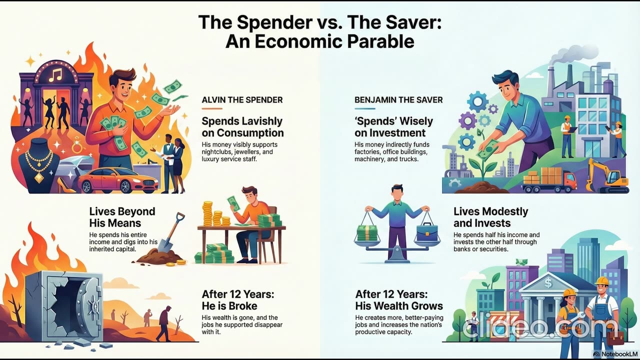 Saving Versus Spending The Bastiat Way Audio