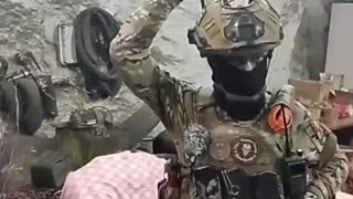 🇷🇺🔫 Ukraine Russia War | Russian Soldier with Sabre-9M | RCF