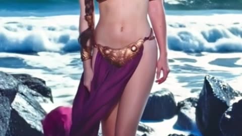 Slave Leia Beach