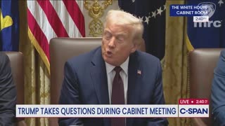 Trump Explains Admin's Change On Allowing Chinese Students