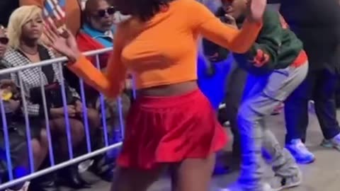 Crazy goats moves.
