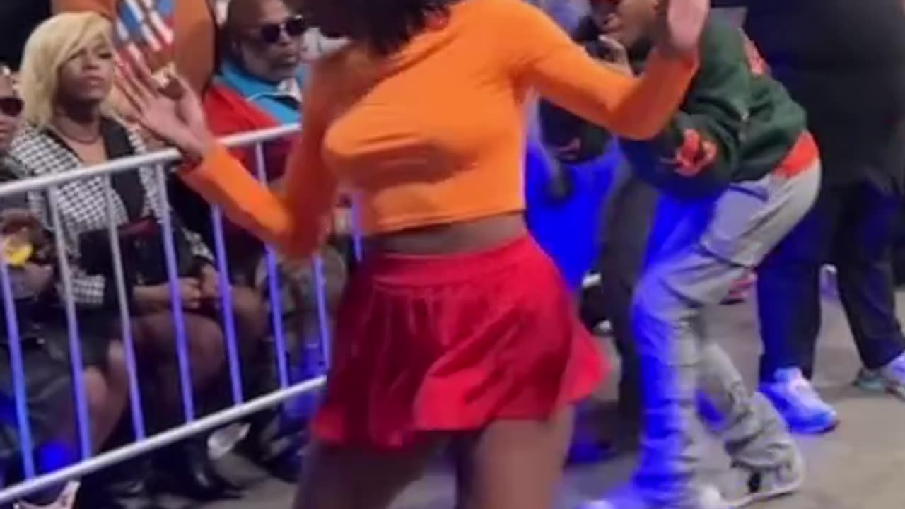 Crazy goats moves.