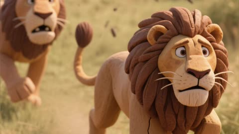 The Brave Lion Cub
