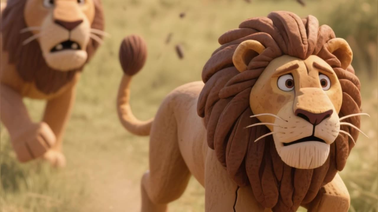 The Brave Lion Cub