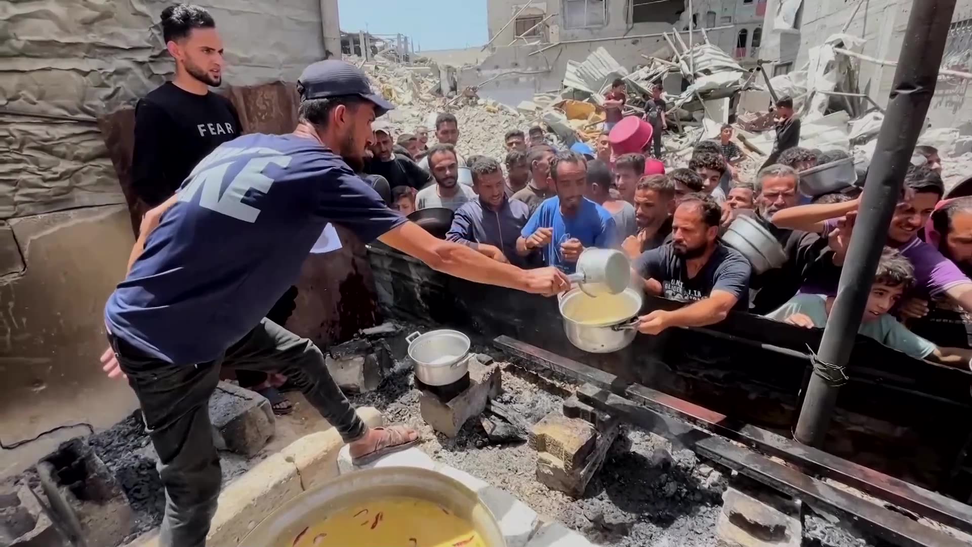 Our children are dying slowly, says Gazan father grappling with hunger