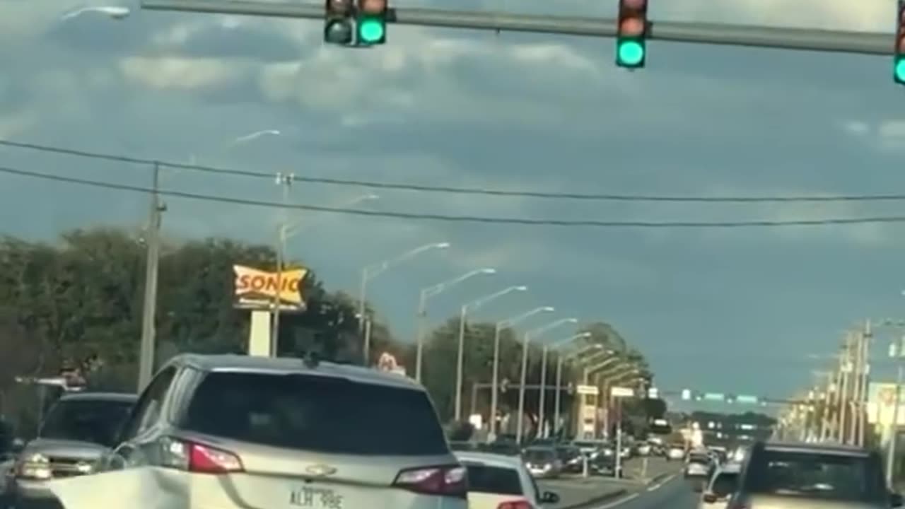 Not Driving… Gliding! Wild Car Slide Caught on Video