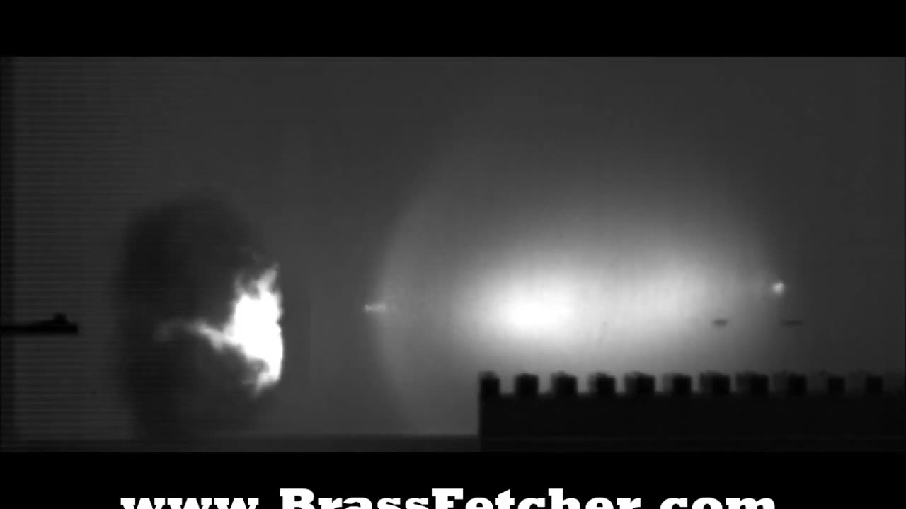 30-06 Springfield Remington 55gr Accelerator Muzzle Flash