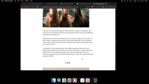animal mentioned in th Quran
