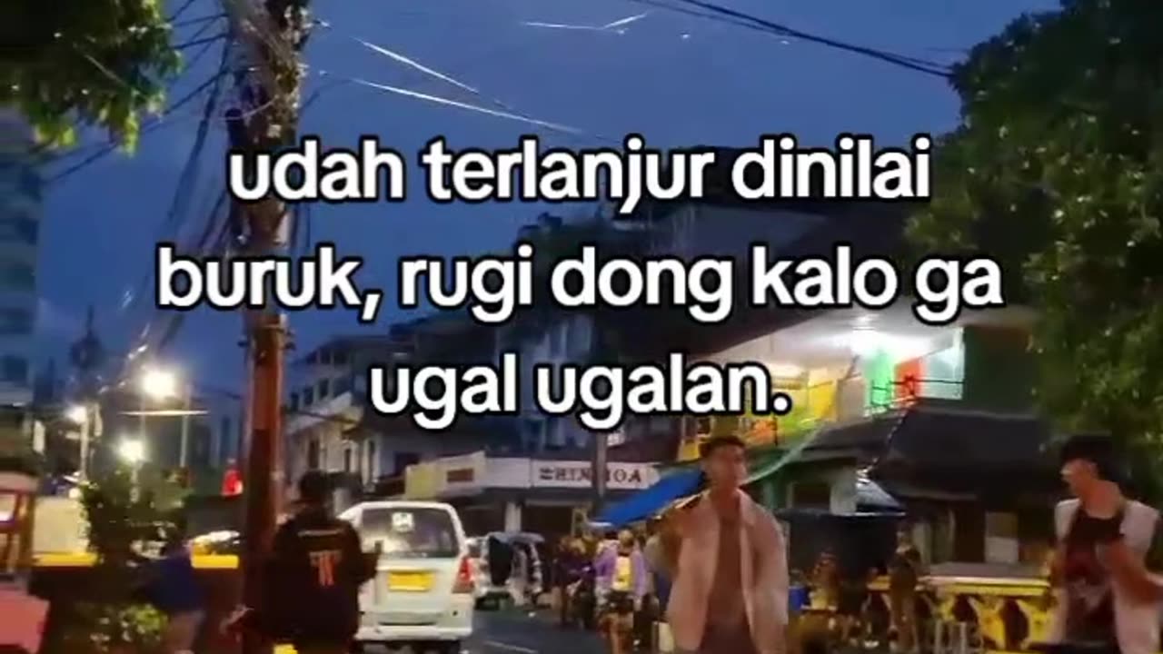 udah terlanjur depooo yang penting wedeee