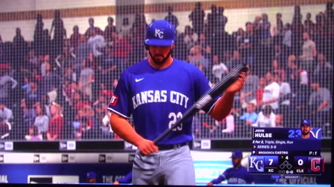 MLB The Show: Kansas City Royals vs Cleveland Guardians (S20 G104)