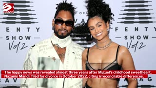 Miguel became a father last year