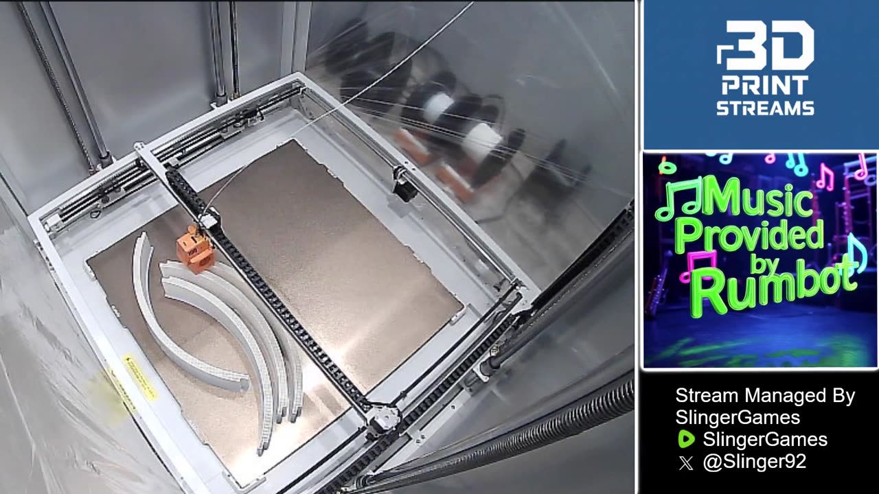 LIVE Large Format 3D Print - 11/07/2025