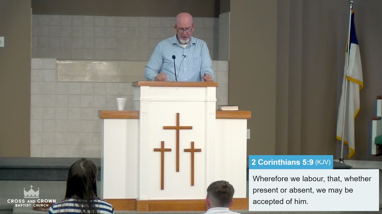 Scott White- Sunday School- 7/20/25