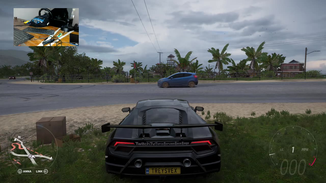 STREET RACING WITH @ForzaTreysVex - steering wheel gameplay