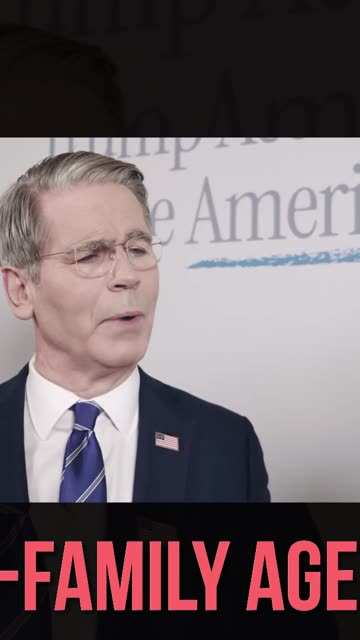 Bessent: Average First-Time Home Buyer Age Is 40, Trump Accounts Will Bring That Down