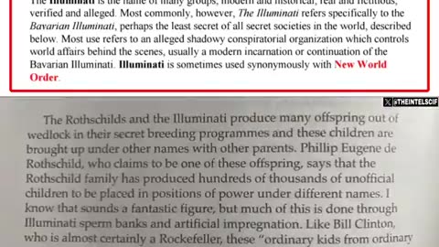 THE ILLUMINATI BLOODLINES - Greg Reese