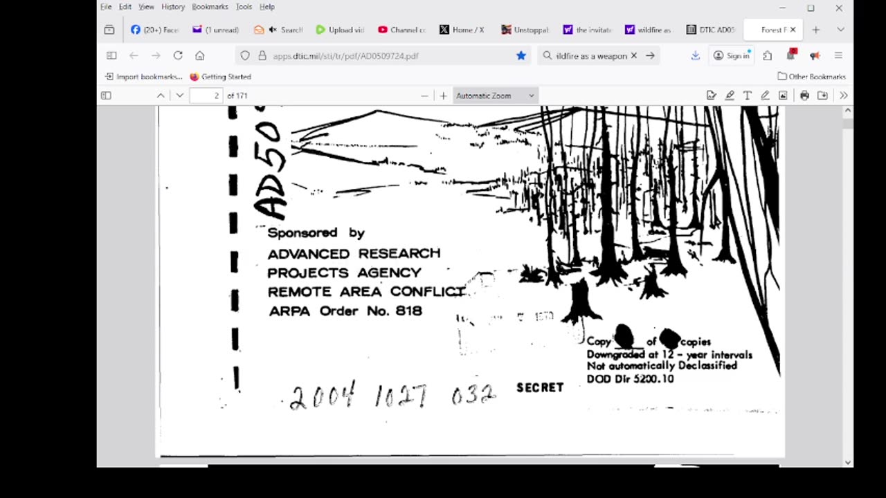 DTIC AD0509724: Forest Fire as a Military Weapon
