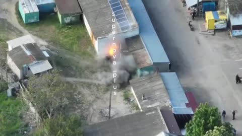 🚀💥 Occupied Oleshky, Kherson region, a filigree strike on Russians, no civilians were hurt!