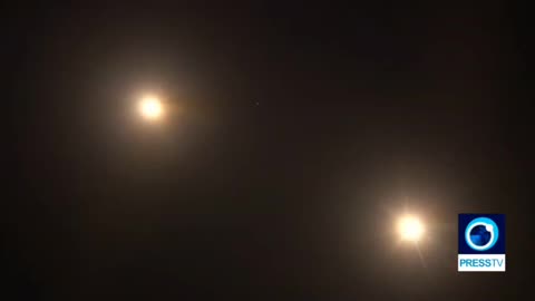New footage of Iran launching missiles against occupied territories