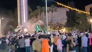 Syrians praising and celebrating President Trump for lifting sanctions.