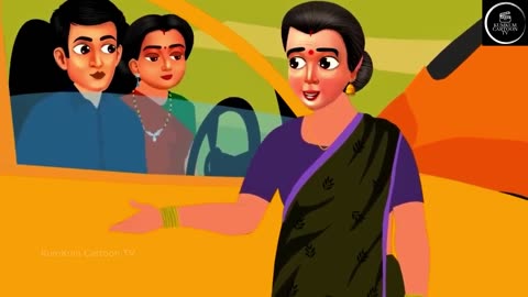भुक्कड़ ननंद _ Bhukkad Nanad _ Hindi Story _ Hindi Kahaniya _ Moral Stories _ Cartoon Story