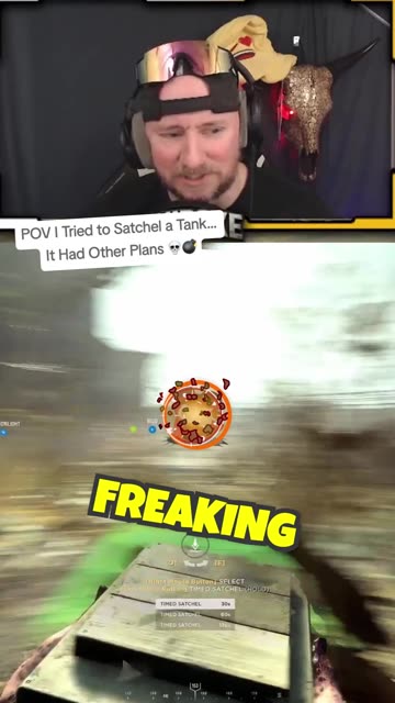 Hell Let Loose Satchel Fail – Tank Was Looking Right At Me 💀