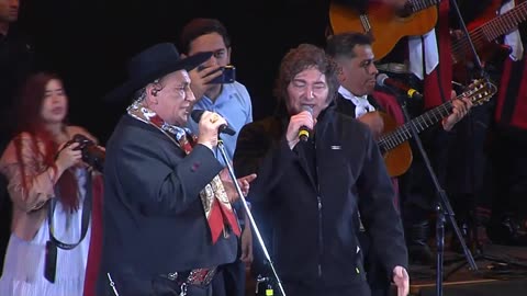 Amor salvaje - Chaqueño Palavecino y Javier Milei en Jesús María - Se Siente Argentina