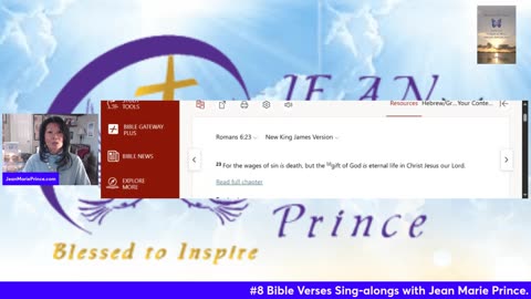 #8 Bible Verses Sing-alongs with Jean Marie Prince.