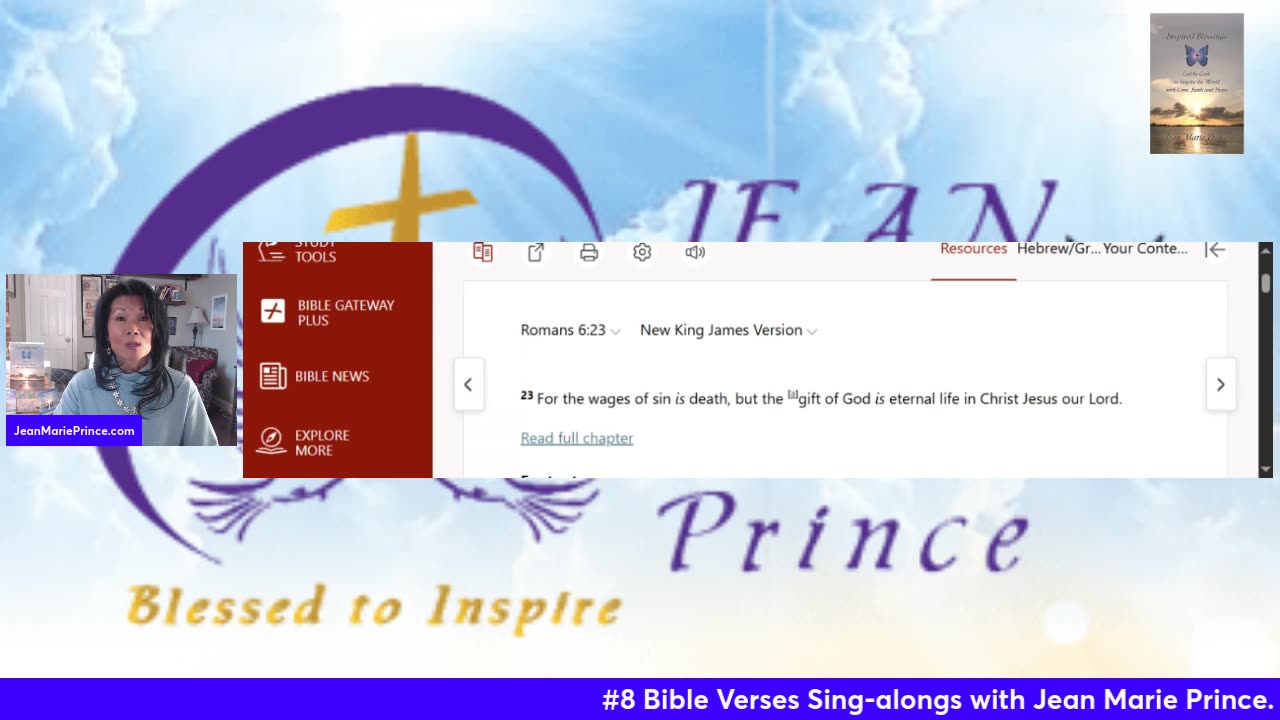 #8 Bible Verses Sing-alongs with Jean Marie Prince.
