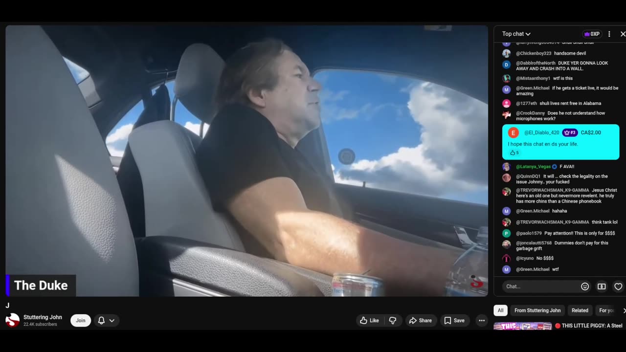 Stuttering John - 01 24 2026 - Car Stream