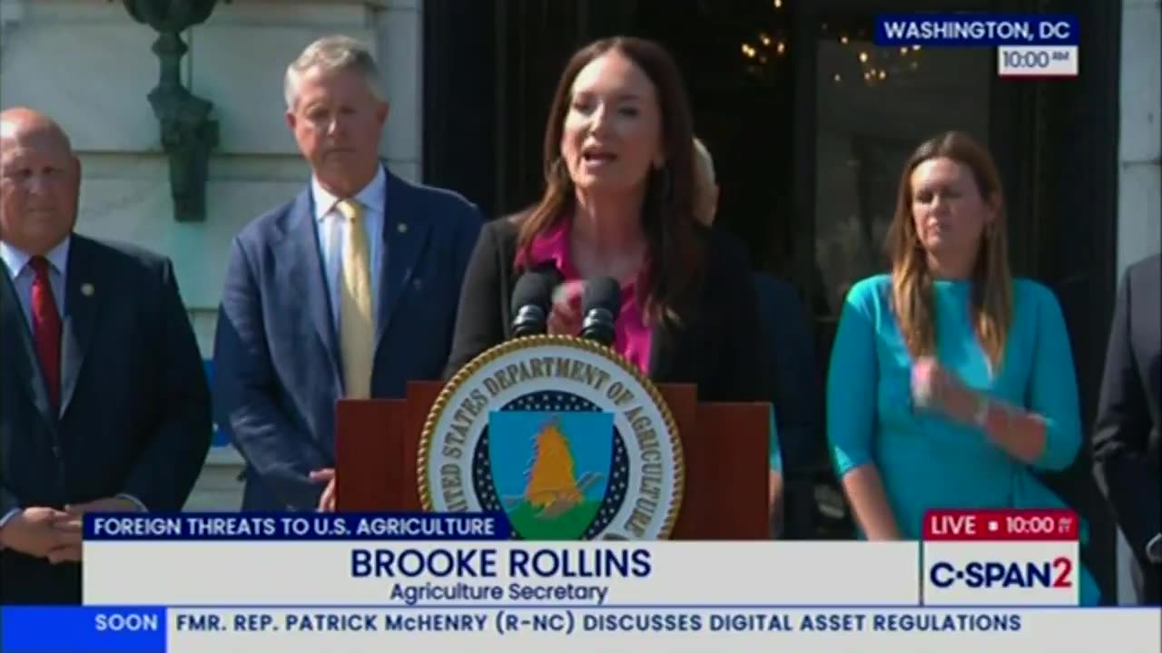 Brooke Rollins on farm laborers: There will be no amnesty. The mass deportations continue