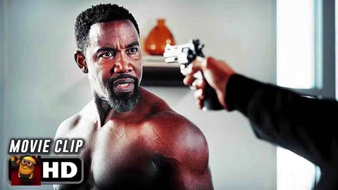 Michael Jai White Destroys Gangsters Scene _ TROUBLE MAN (2025) Exclusive Movie CLIP HD