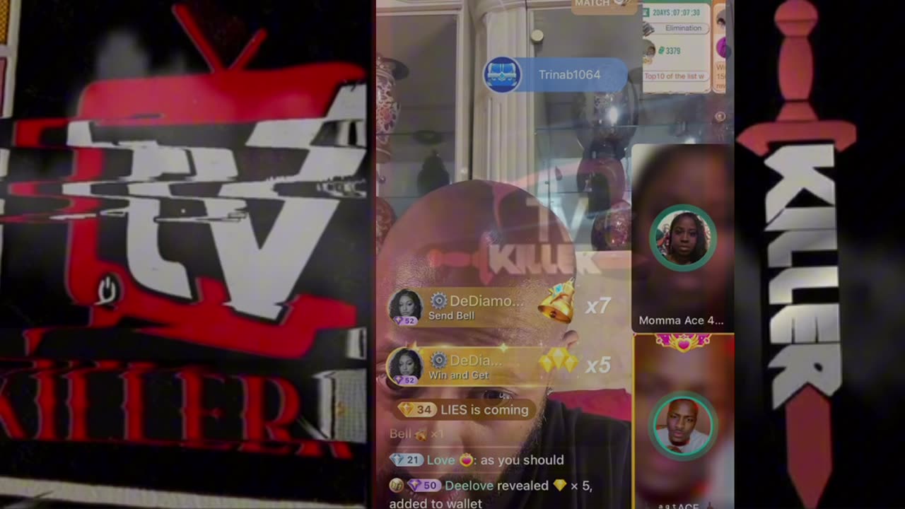 MAMA ACE VS ACE IN TRINA B LIVE THIS SHIT IS SAD