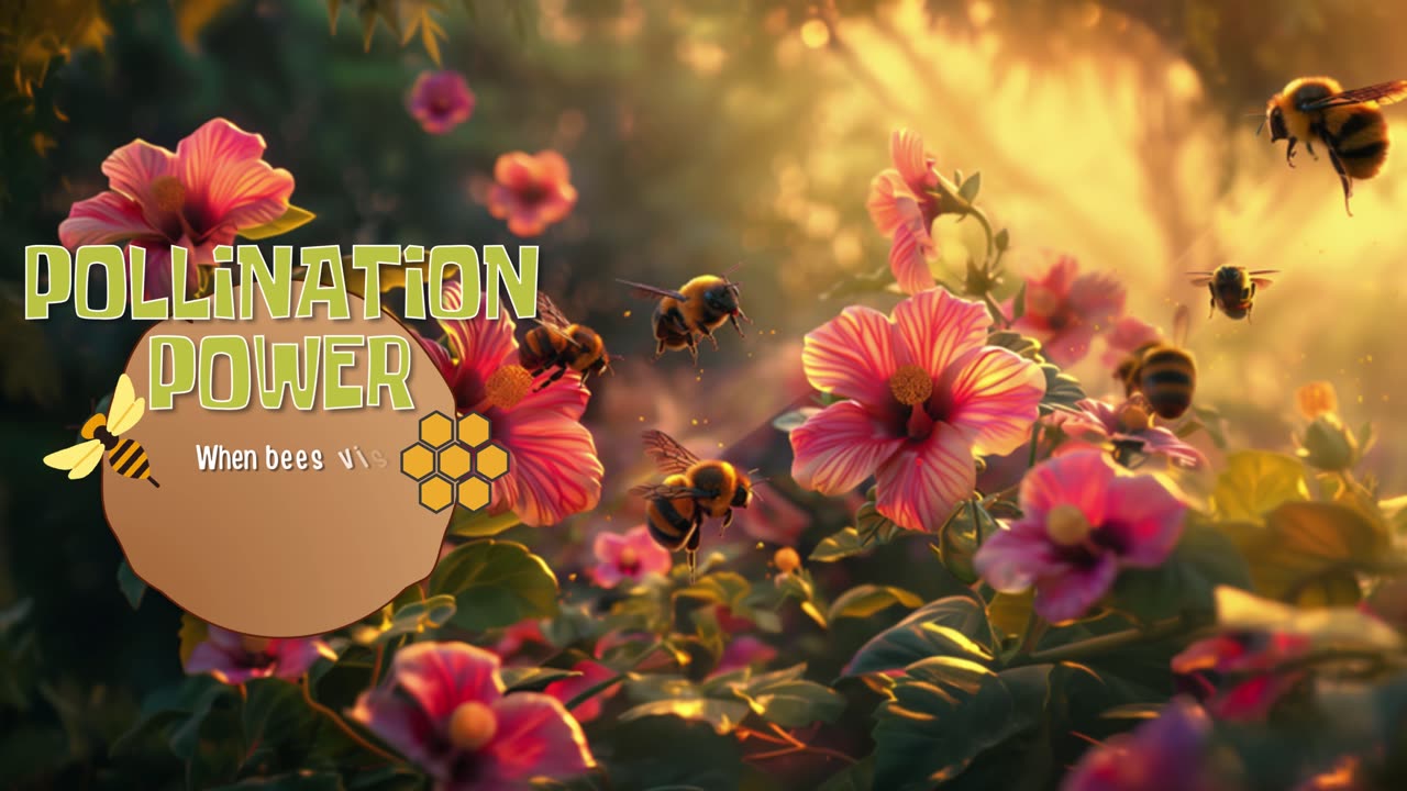 Busy Bee and Beautiful Butterfly How They Help Plants Grow