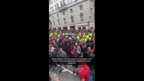 Man Detained After Driving Vehicle Into Crowd, Striking Pedestrians in Liverpool City Centre