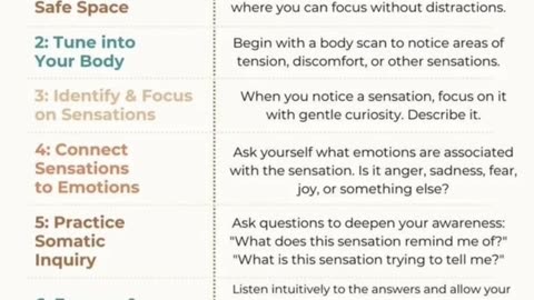 How to FEEL TO HEAL with Somatic exercises with Eden's Living TV