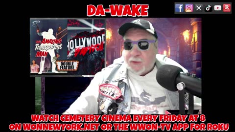 Cemetery Cinema Presents DA-WAke AMAZING TRANSPARENT MAN