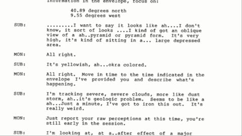 Remote Viewing and Weather Control (CIA Stargate)