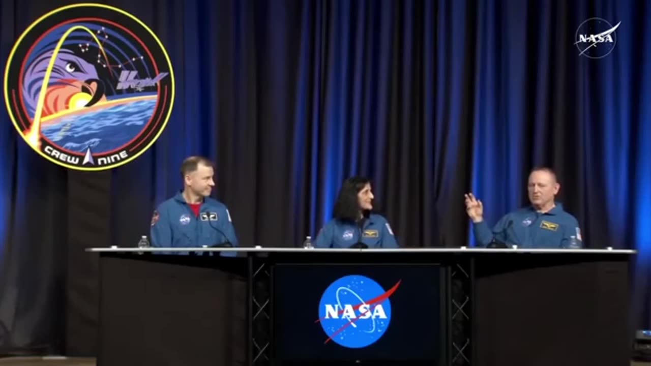 NASA’s SpaceX Crew-9 Astronauts Answer Press Questions! 🎤✨