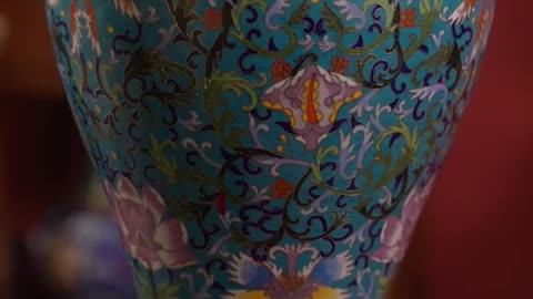 Handmade luxury | Crafting traditional jingtai blue enamel