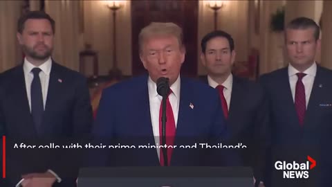 Cambodia to nominate Trump for Nobel Peace Prize over ceasefire with Thailand