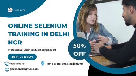 Online Selenium Training in Delhi NCR