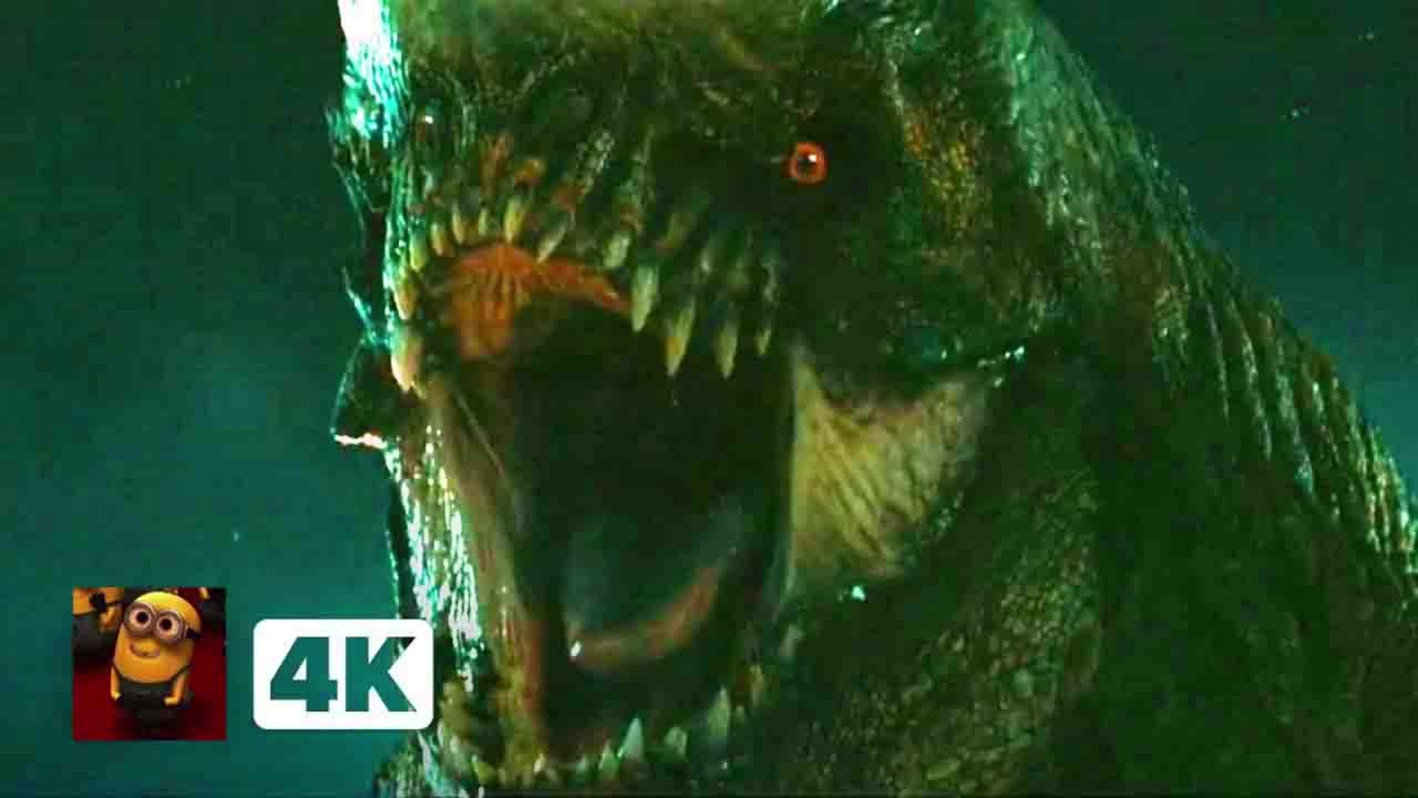 Jurassic World Rebirth (2025) 4K - Distortus Rex Attacks _ Movieclips
