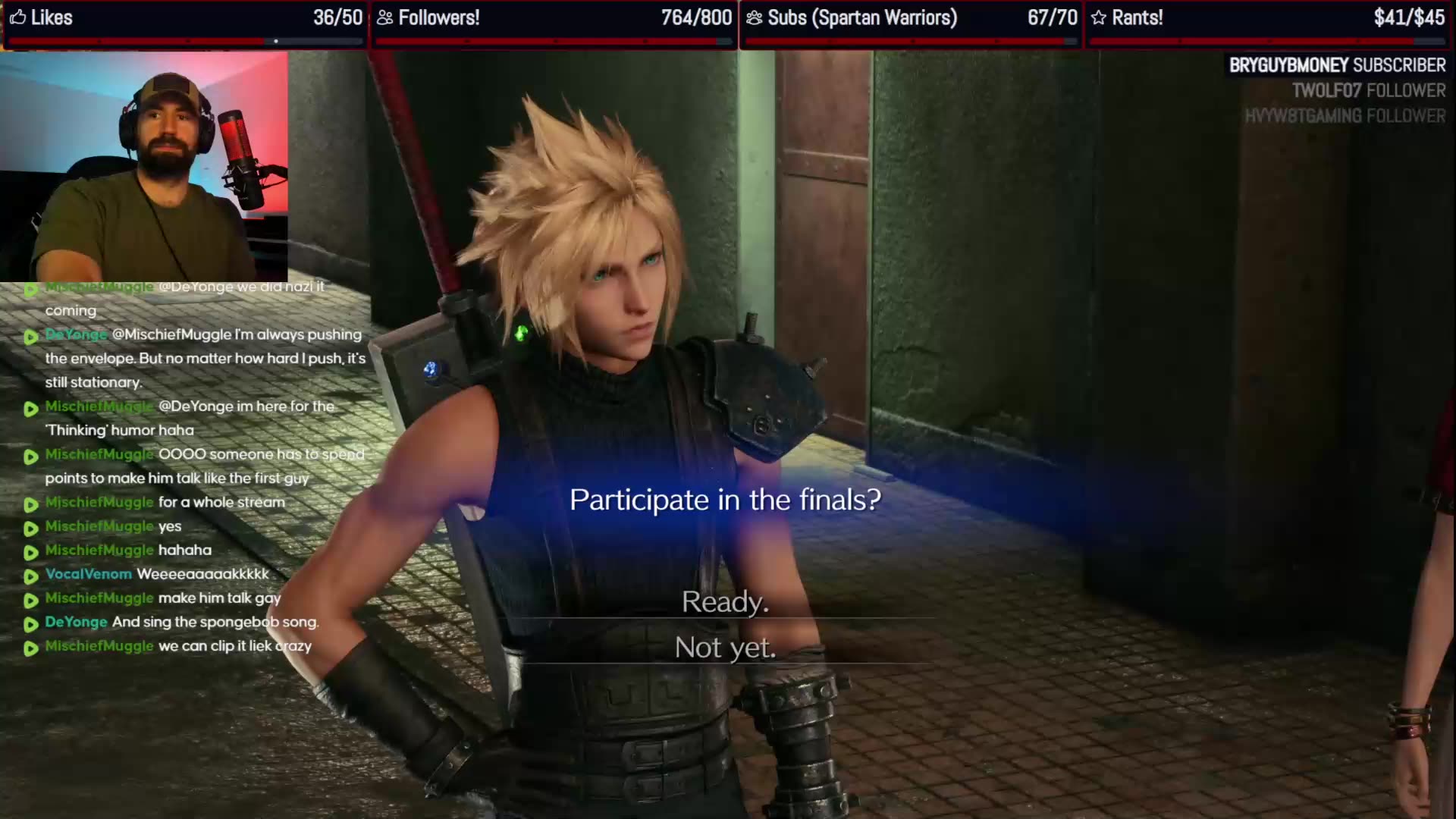 Eternal Spartan Plays Final Fantasy 7 Remake Pt. 3 | USMC Vet | Join the Best Chat on Rumble!