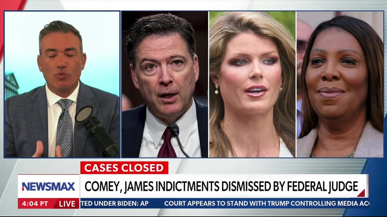 Comey case dismissed on a technicality