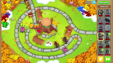 Bloons TD 6 Tree Hole Medium Round 17